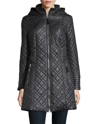 Via Spiga Quilted Long-sleeve Jacket