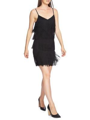 1.state Fringe Shift Dress