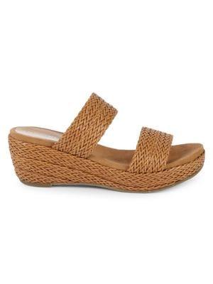 Anne Klein Zala Braided Platform Sandals