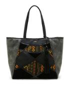 Steven By Steve Madden Myles Tapestry Patchwork Tote