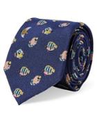 Lauren Ralph Lauren Fish Silk Tie
