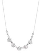 Marchesa 3mm Man-made Pearl & Crystal Necklace