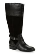 Lauren Ralph Lauren Maryann - Wide Calf Suede Riding Boots