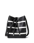 Lauren Ralph Lauren Striped Mini Drawstring Bag