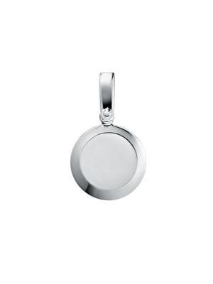Michael Kors Sterling Silver Round Disk Charm