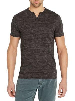 Buffalo David Bitton Katric Regular-fit Splitneck Pocket Tee