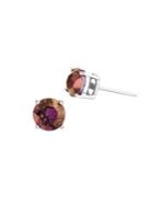 Lord & Taylor 925 Sterling Silver & Swarovski Crystal Solitaire Stud Earrings