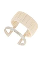 Lucky Brand Safari Beach Raffia Wrapped Cuff Bracelet