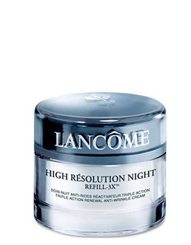 Lancome High Resolution Night Refill-3x Triple Action Renewal Anti-wrinkle Night Cream/2.6 Oz.