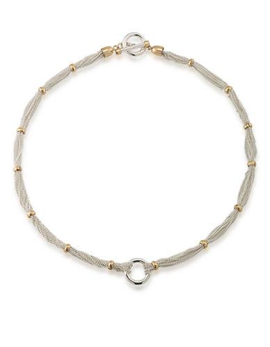 Lauren Ralph Lauren 12k Goldplated Chain-and-ring Collar Necklace