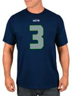 Majestic Russell Wilson Seattle Seahawks Nfl Eligible Receiver Iii Cotton Jersey Tee