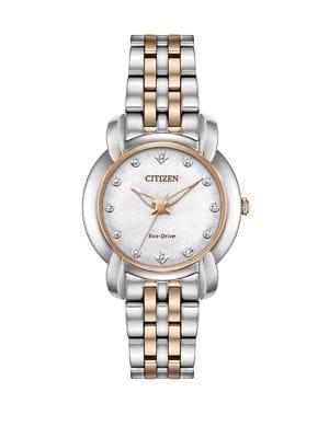 Citizen Jolie Two-tone Diamond Watch