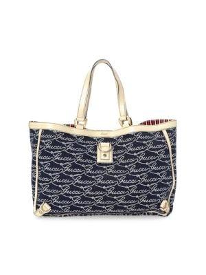 Gucci Vintage Abbey Tote Bag