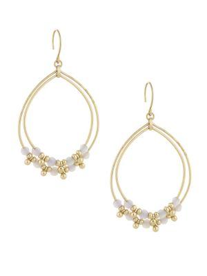 French Connection Stone Gypsy Drop Earrings