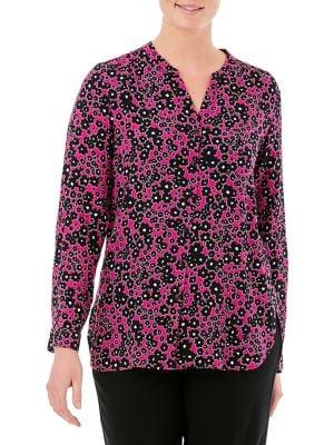 Olsen Floral Button-down Shirt