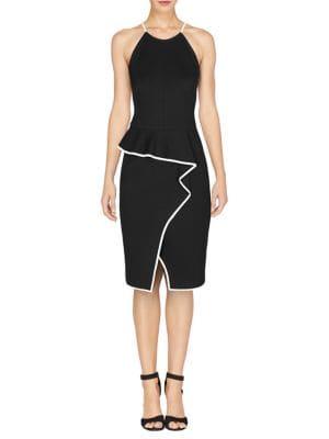 Adelyn Rae Claire Knit Halter Dress