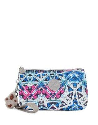 Kipling Pattern Nylon Pouch