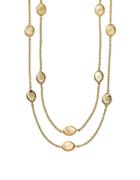 Lord & Taylor 14k Yellow Gold Station Necklace
