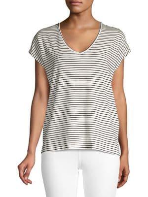 Vero Moda Ava Striped V-neck Tee