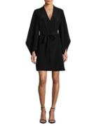 H Halston Kimono Wrap Dress