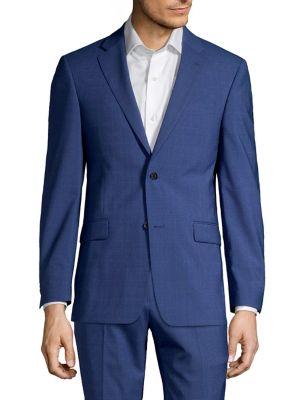 Tommy Hilfiger Plaid Button-front Sportcoat