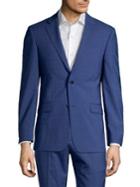 Tommy Hilfiger Plaid Button-front Sportcoat