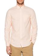 Original Penguin Long-sleeve Pinstriped Button-down Shirt