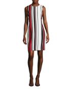 Tommy Hilfiger Striped Sleeveless Dress