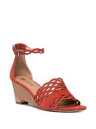 Nic+zoe Flora Leather Wedge Sandals