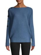 Philosophy Apparel Ballet Dolman Button-sleeve Sweater