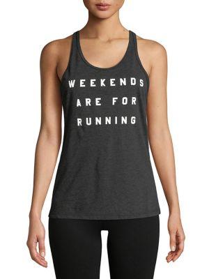 New Balance Graphic Racerback Tank Top