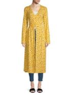 Miss Selfridge Ditsy Long-sleeve Midi Tunic