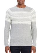Calvin Klein Textured Striped Sweater