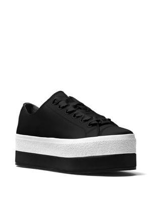 Michael Michael Kors Mmk Active Ronnie Satin Platform Sneakers