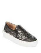 Vince Camuto Kindra Leather Slip-on Sneakers