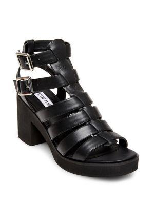 Steve Madden Clue Leather Gladiator Sandals