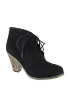 Mia Fianna Suede Lace-up Ankle Boots