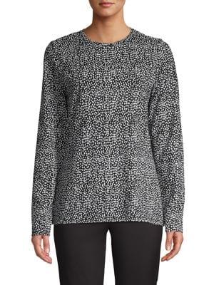 Lord & Taylor Long-sleeve Crewneck Top