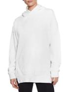Betsey Johnson Oversized Boyfriend Side Slit Hoodie
