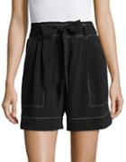 Tracy Reese Striped Dress Shorts
