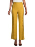 Kasper Banded Wide-leg Pants