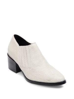 Steve Madden Korral Textured Snake Print Booties