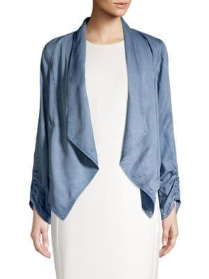Jones New York Open Draped Jacket