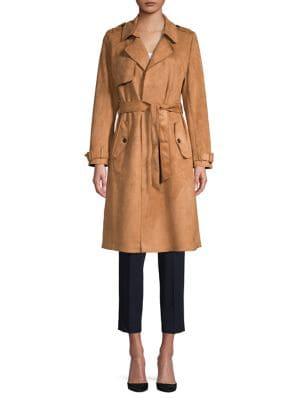 Philosophy Apparel Belted Trenchcoat