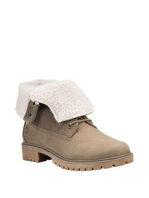 Timberland Jayne Fleece Fold Down Boots