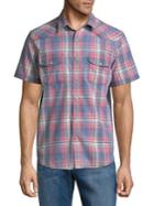 Lucky Brand Dusty Plaid Button-down Shirt
