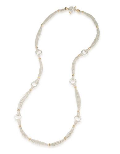 Lauren Ralph Lauren 12k Goldplated Chain-and-ring Necklace