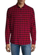 Core Life Checkered-print Long-sleeve Shirt