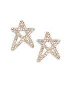 Bcbgeneration Crystal And Star Stud Earrings