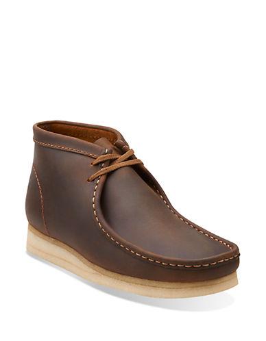 Clarks Wallabee Leather Chukka Boots